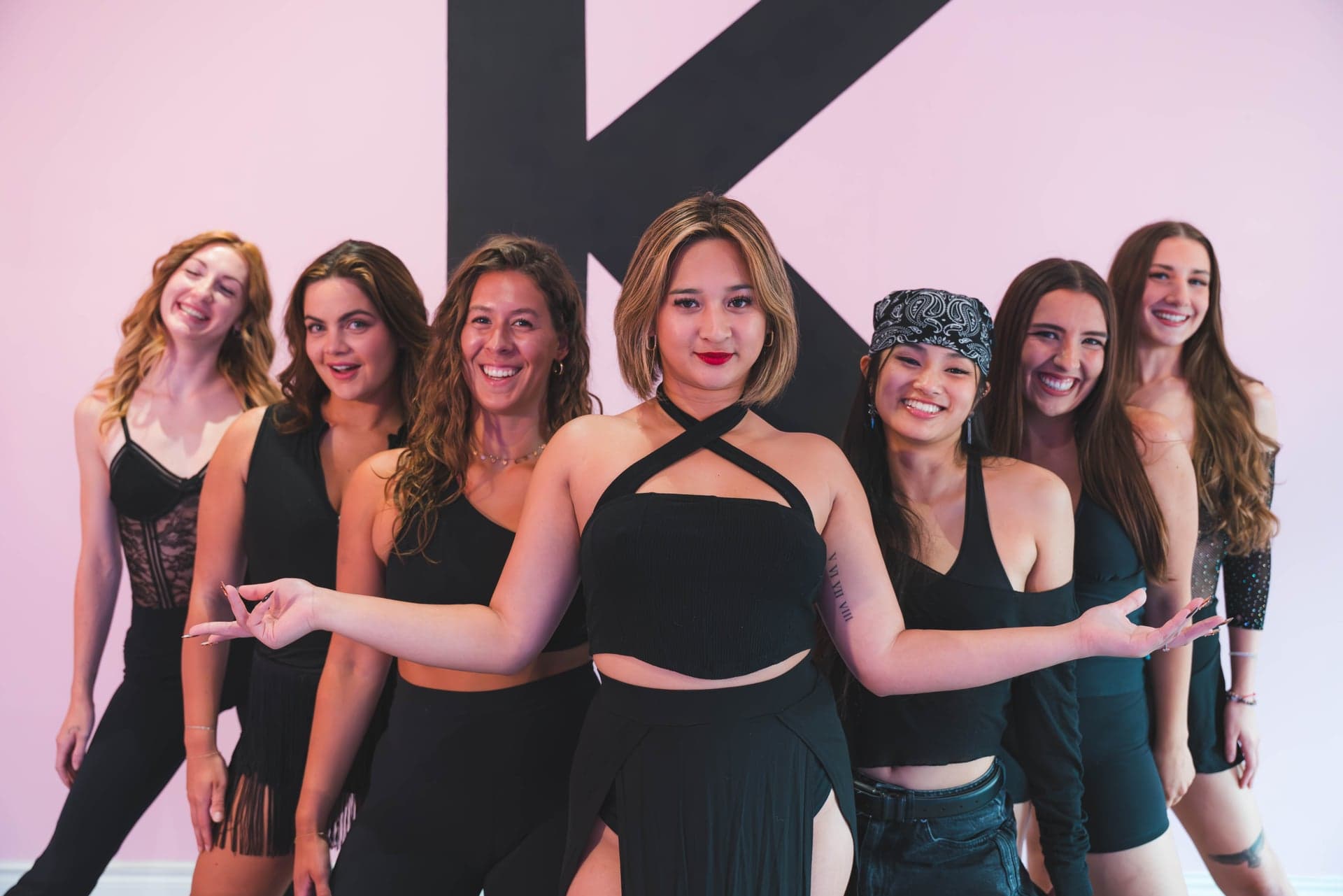 Dance class with students at Kollective Studios